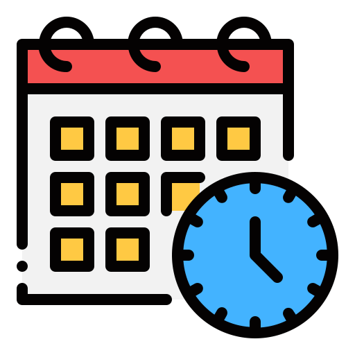 Time Generic color lineal-color icon