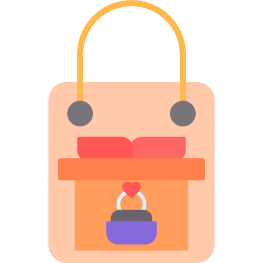 bolsa de regalo icono gratis