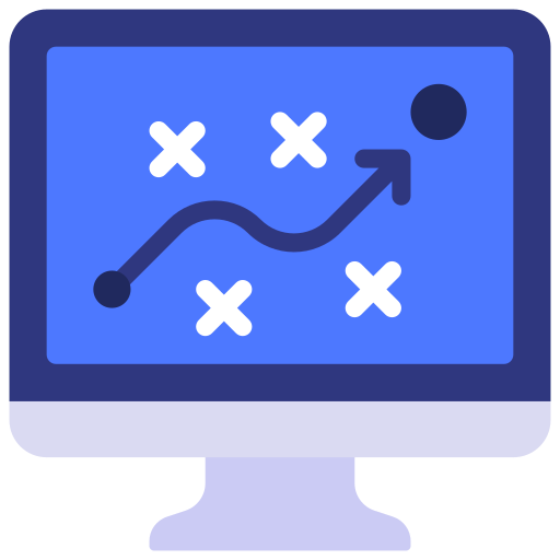 plan estratégico icono gratis