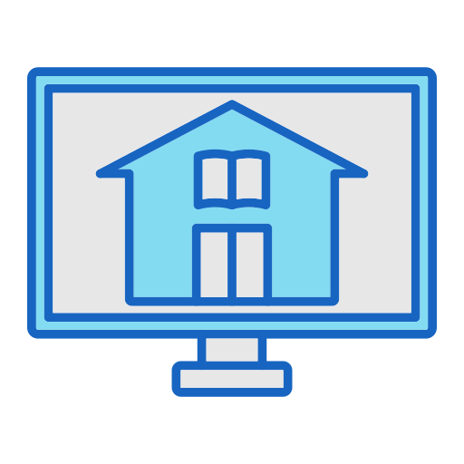 Online Library - Free Icon