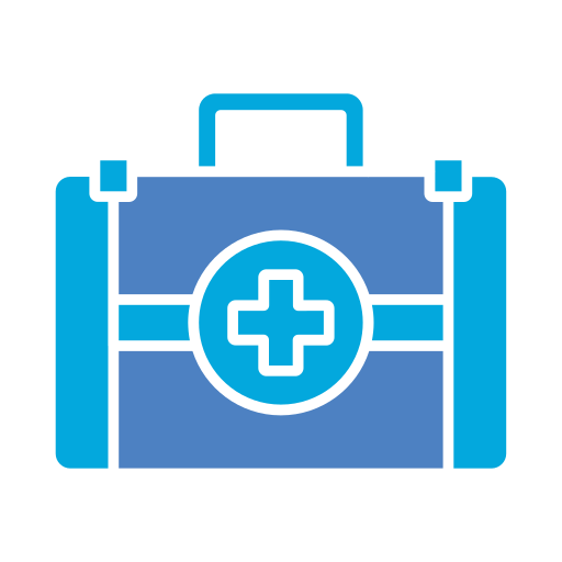 First aid kit Generic color fill icon