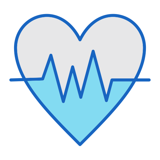 Heart rate free icon