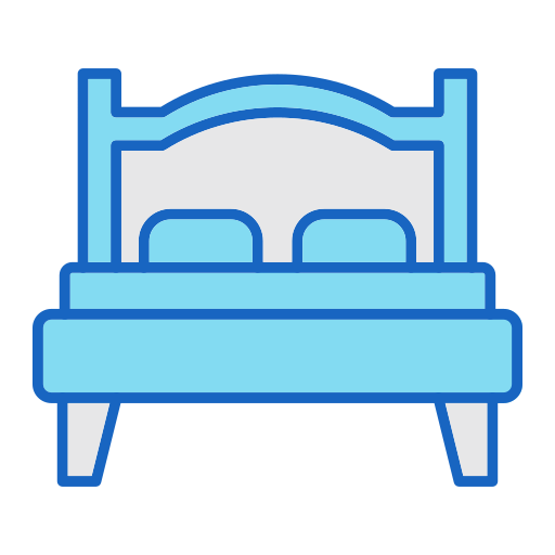cama de casal grátis ícone cama de casal grátis ícone