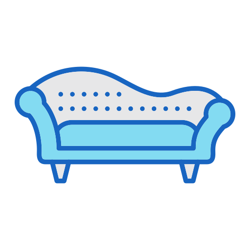 chaise longue icono gratis