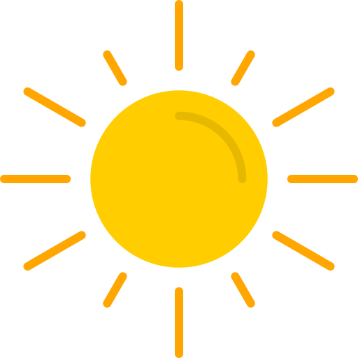 Sun Generic color fill icon