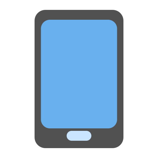 Smartphone Generic color fill icon