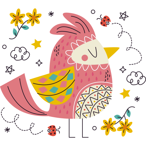 Bird free sticker Bird free sticker