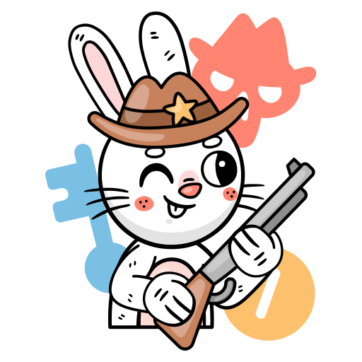 lapin gratuit sticker lapin gratuit sticker
