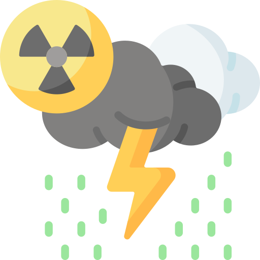 lluvia ácida icono gratis