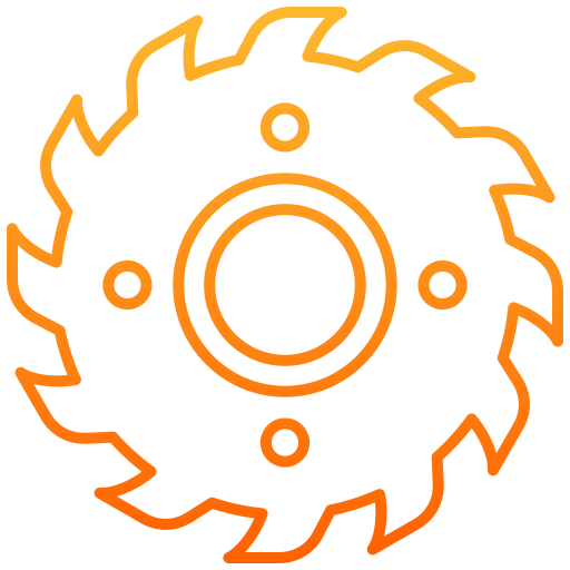 Saw blade Generic gradient outline icon