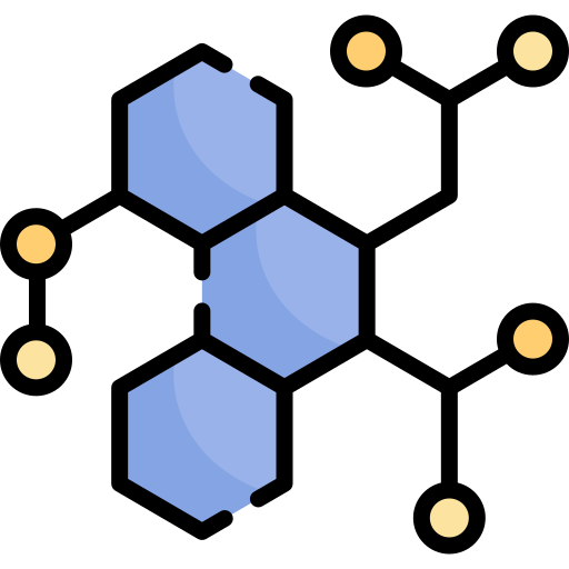 Enzymes Kawaii Lineal Color Icon