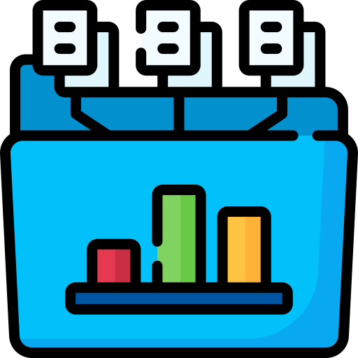 recopilación de datos icono gratis