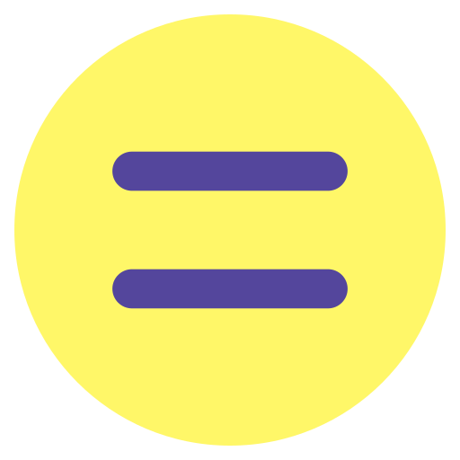 Equal Generic color fill icon