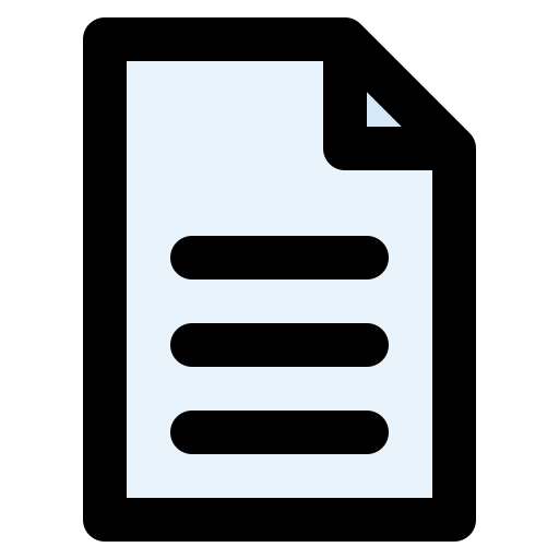 Document Generic color lineal-color icon