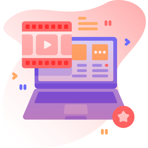 película icono gratis