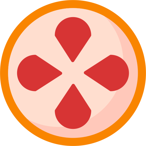 Grapefruit Generic color fill icon