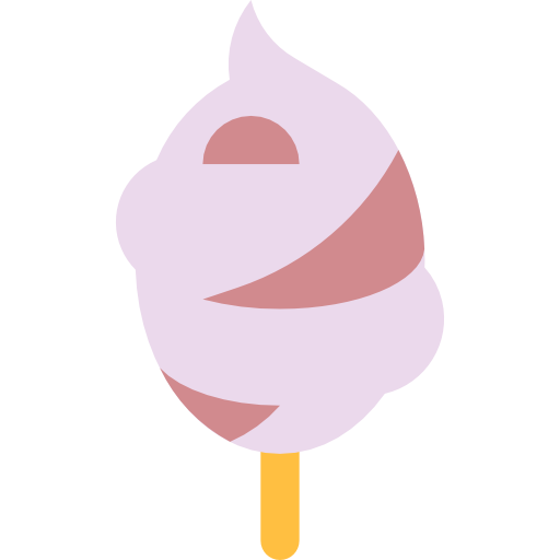 Cotton candy - Free food icons
