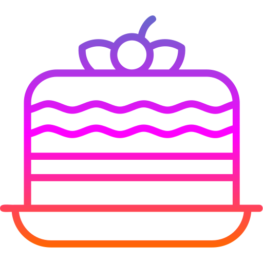 Cake Generic Gradient Outline Icon