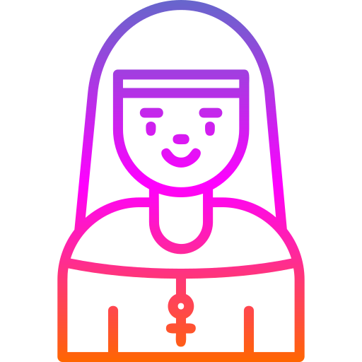 Nun free icon