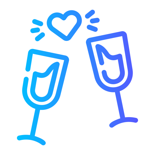 Cheers Generic gradient outline icon