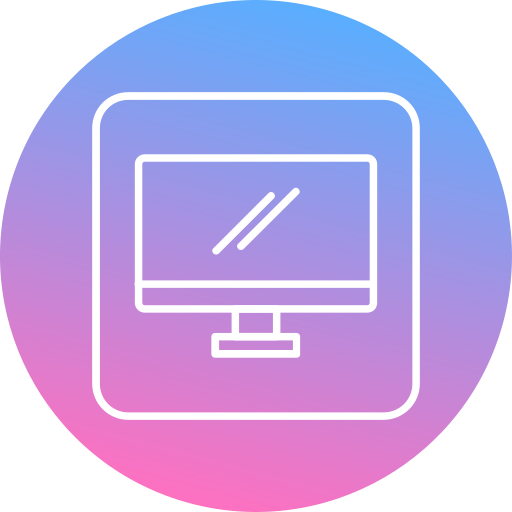 Screen free icon