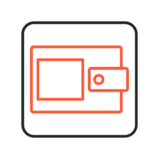 cartera icono gratis