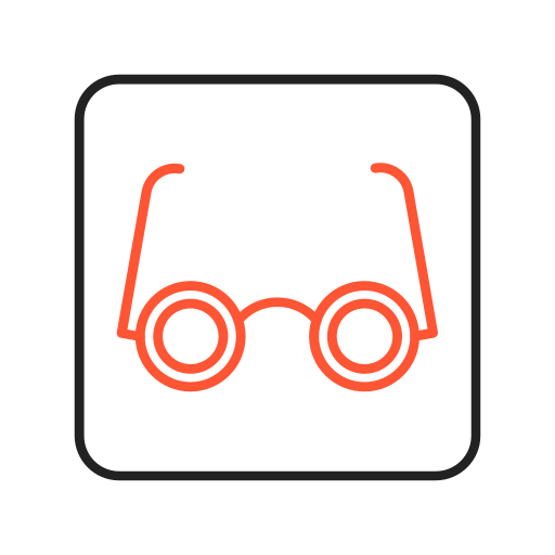 Eyeglasses Generic color outline icon