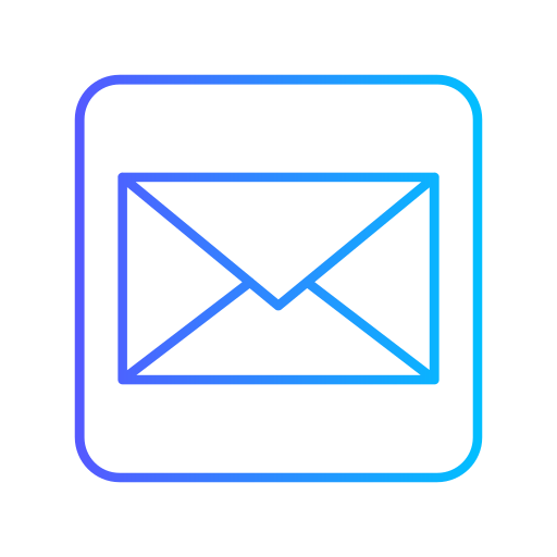 Email Generic gradient outline icon