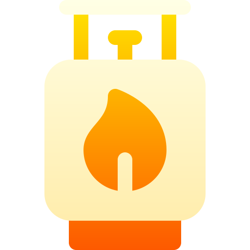 Gas cylinder free icon