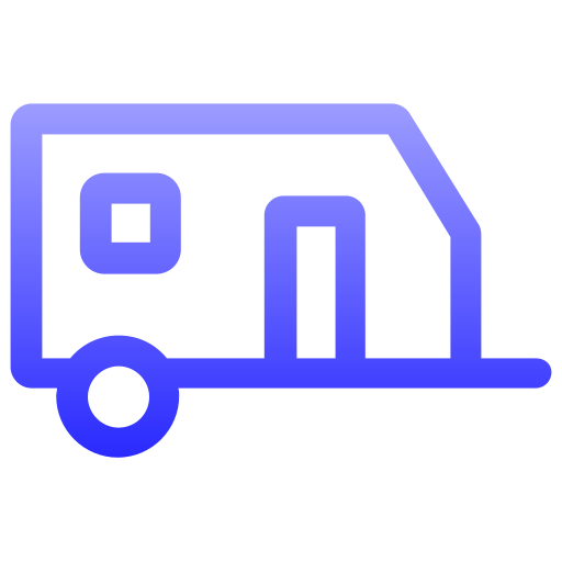 Caravan Generic gradient outline icon