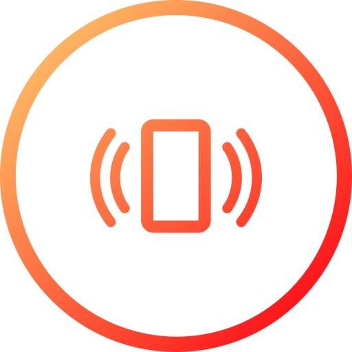 Вибрирующий бесплатно иконка