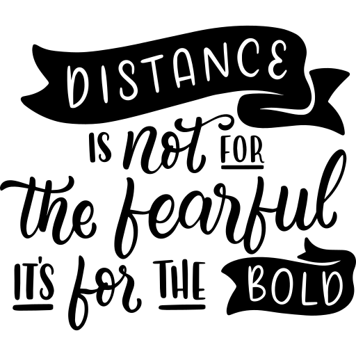 Distance free sticker Distance free sticker