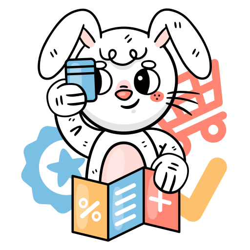 Bunny free sticker Bunny free sticker