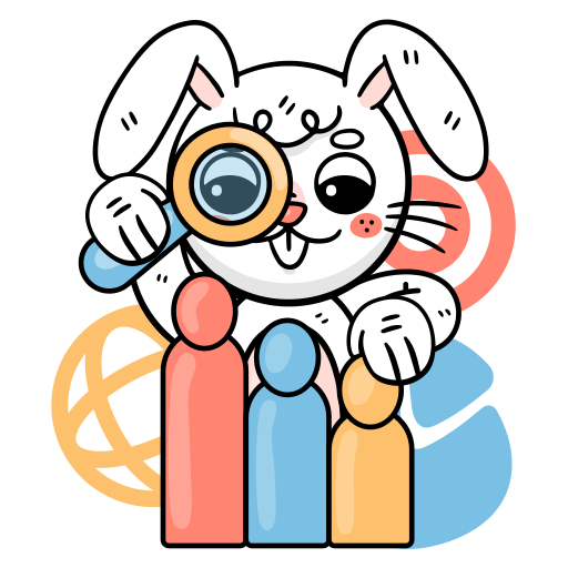 Bunny free sticker Bunny free sticker