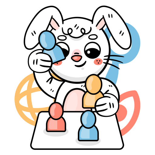 Bunny free sticker Bunny free sticker