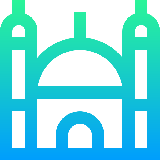 mosquée Icône gratuit mosquée Icône gratuit
