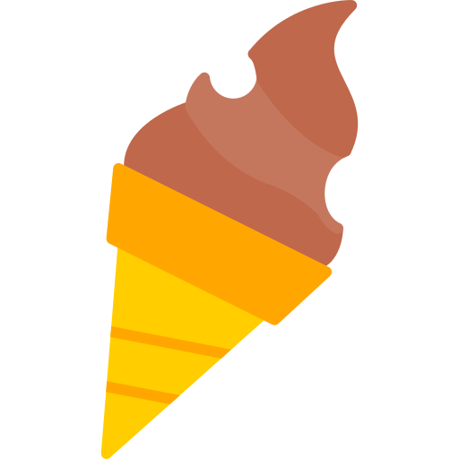 cucurucho de helado icono gratis