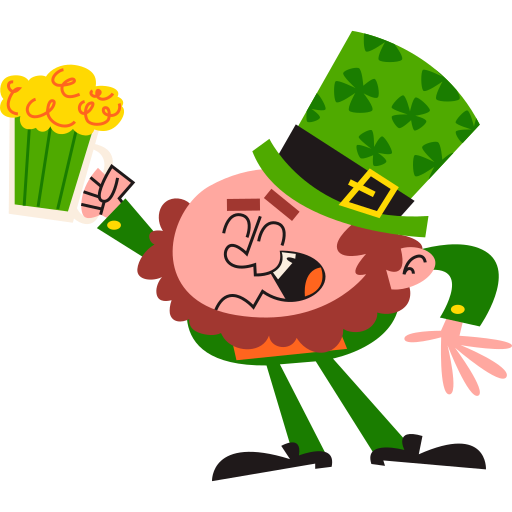 St Patricks Day free sticker St Patricks Day free sticker