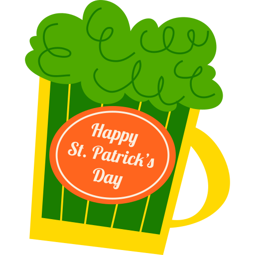 Happy St Patricks Day Green Sticker - Happy St Patricks Day Green