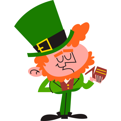 st patricks day gratis sticker