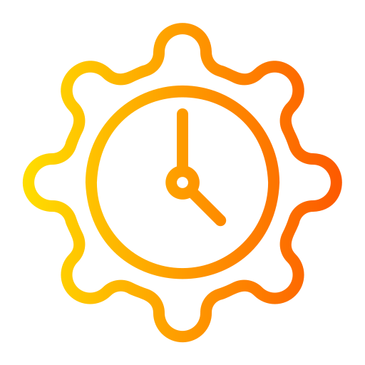 gestión del tiempo icono gratis