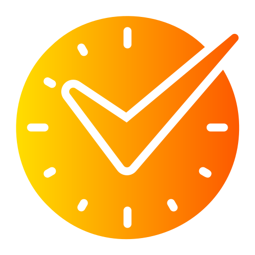 gestión del tiempo icono gratis