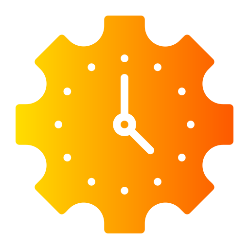 gestión del tiempo icono gratis