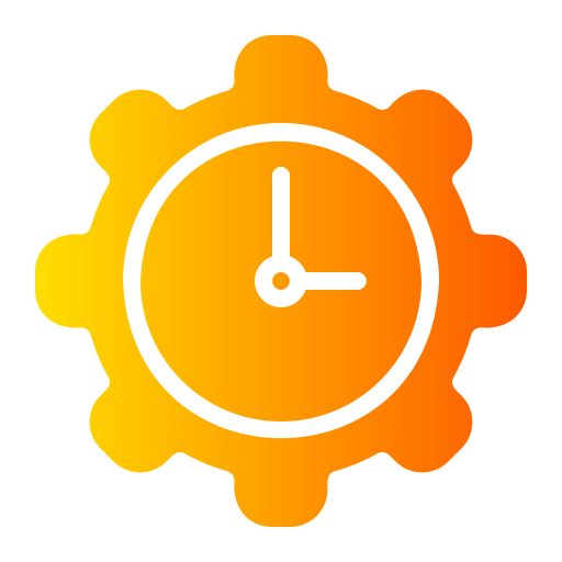gestión del tiempo icono gratis