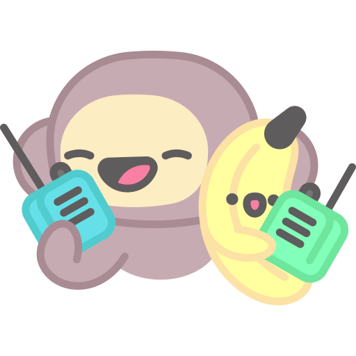 Walkie talkie free sticker