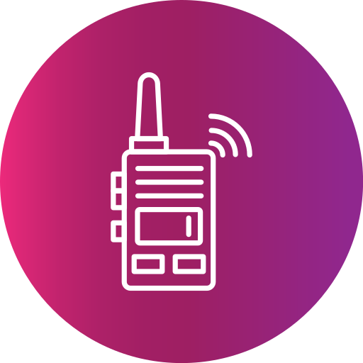 talkie walkie Icône gratuit talkie walkie Icône gratuit