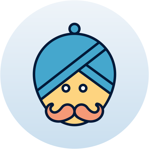 Turban Generic Outline Color icon