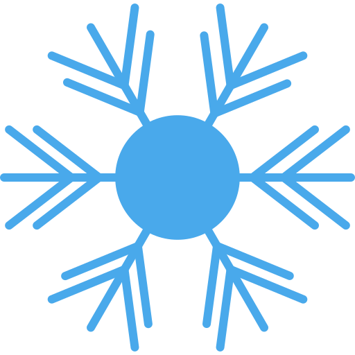 Snowflake Generic color fill icon