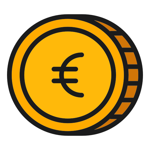 euro icono gratis