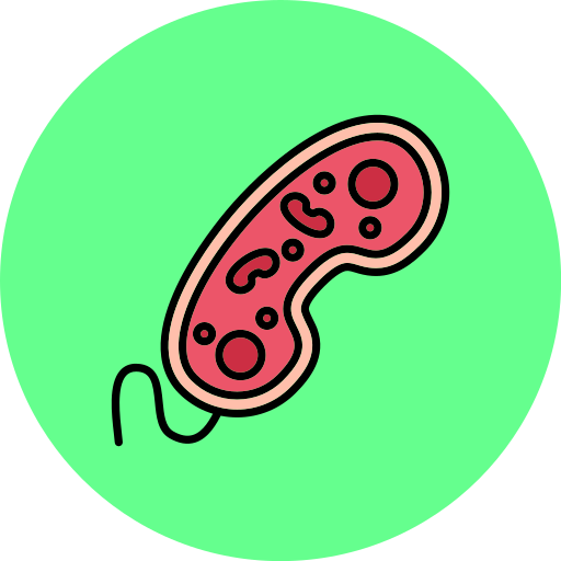 bacterias icono gratis